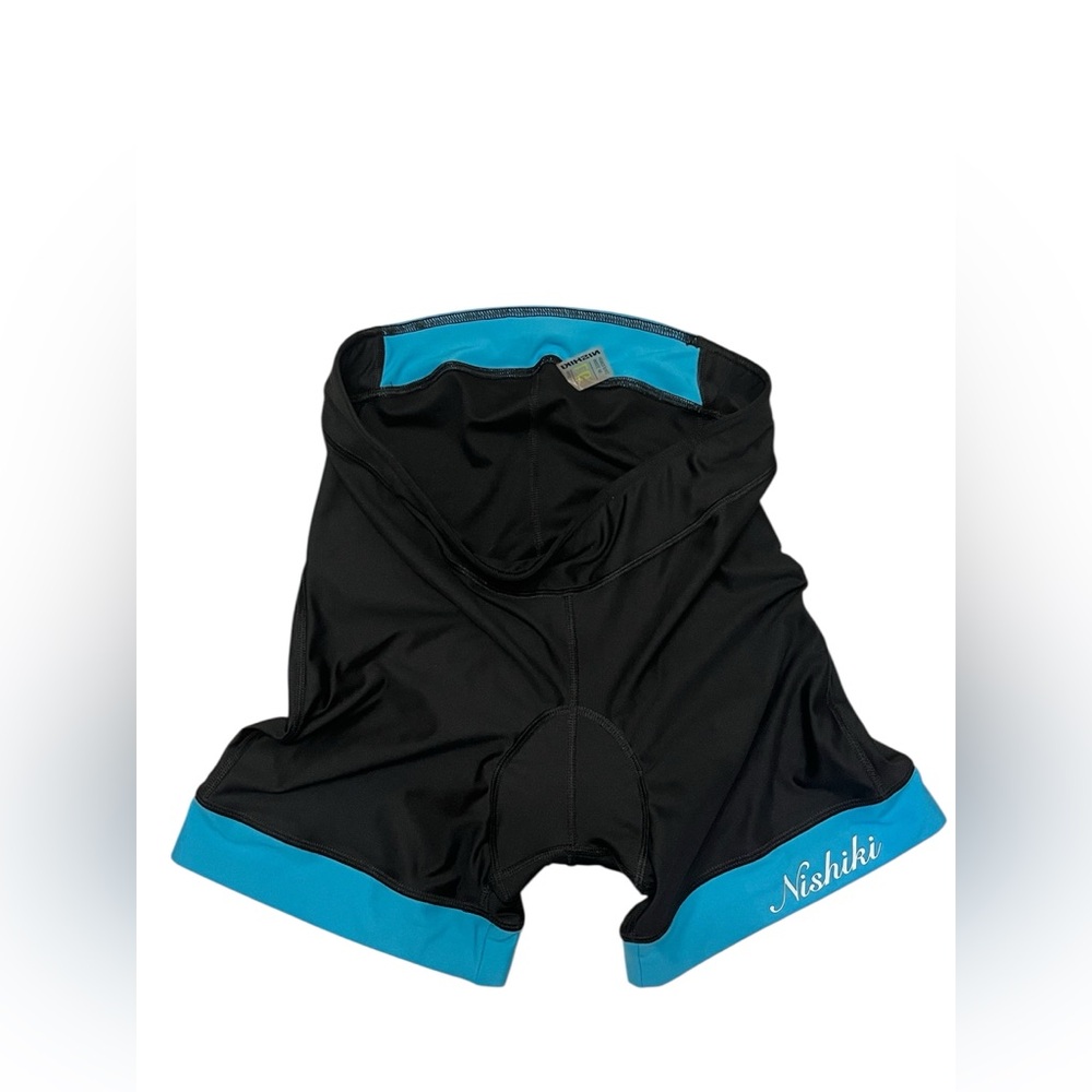 Nishiki Brand Women's Black and Blue Cycling Shorts